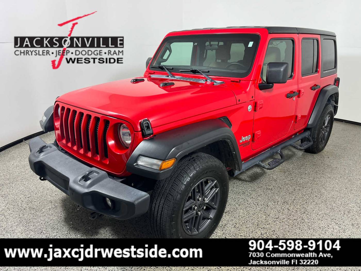 2018 Jeep Wrangler Sport S — SUV — 88,523 mi — Jacksonville, FL