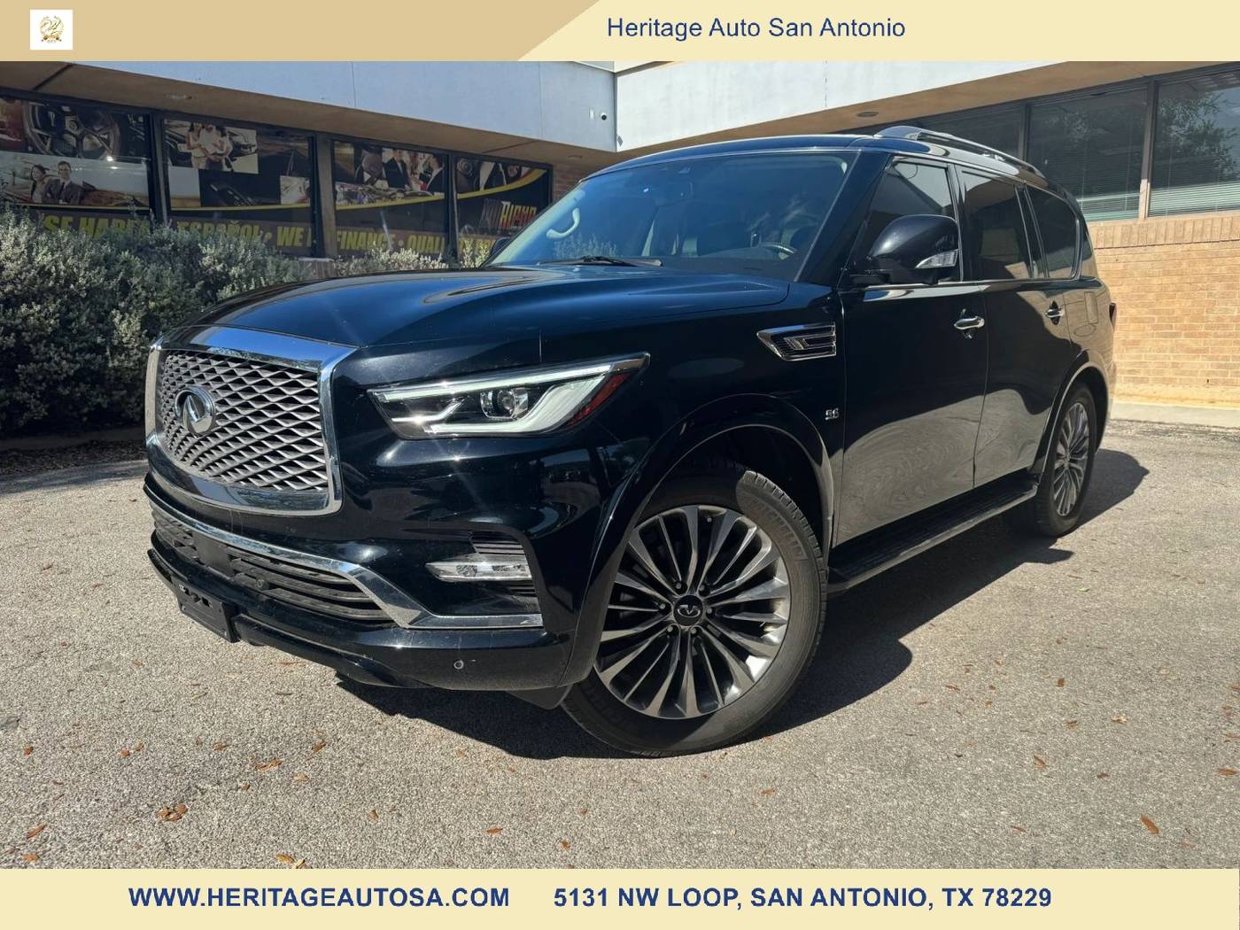 2019 INFINITI QX80 LUXE — SUV — 90,740 mi — San Antonio, TX