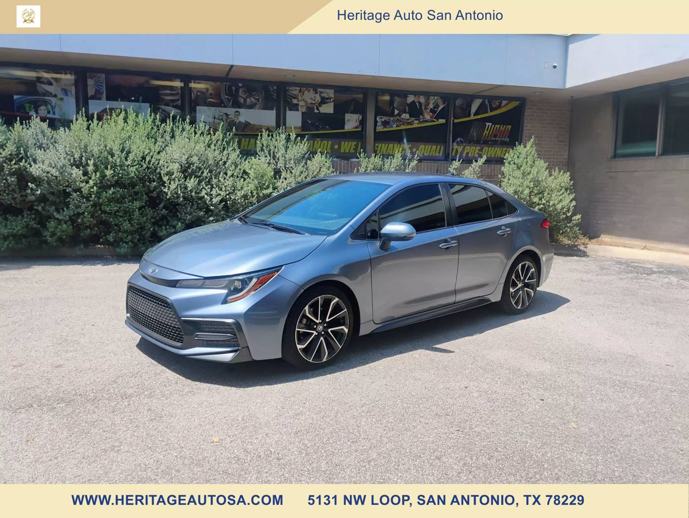 2020 Toyota Corolla SE — Sedan — 122,669 mi — San Antonio, TX