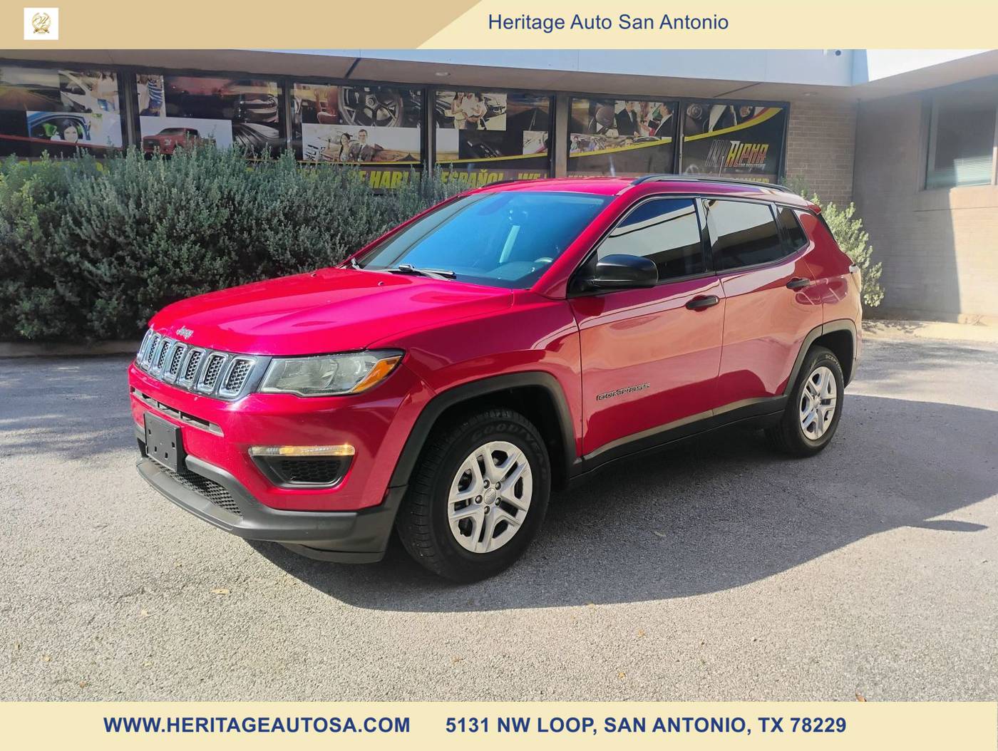 2018 Jeep Compass Sport — SUV — 94,432 mi — San Antonio, TX