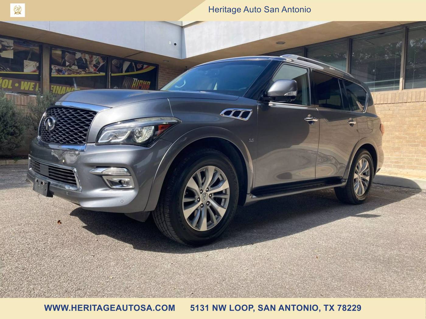 2017 INFINITI QX80 Standard — SUV — 111,678 mi — San Antonio, TX