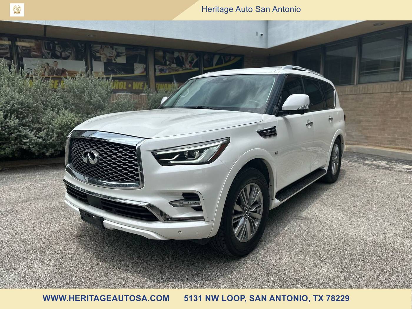 2019 INFINITI QX80 LUXE — SUV — 126,480 mi — San Antonio, TX
