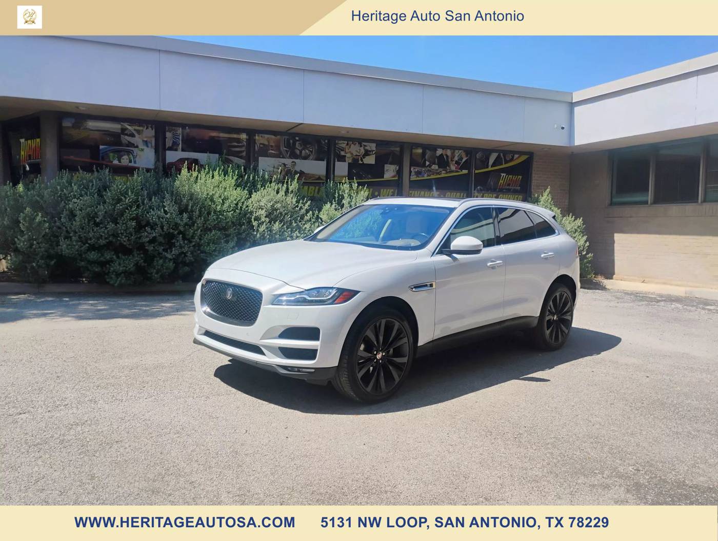 2020 Jaguar F-PACE Portfolio — SUV — 104,969 mi — San Antonio, TX