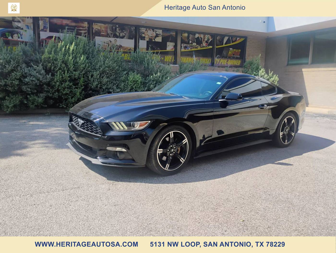 2016 Ford Mustang V6 — Coupe — 74,825 mi — San Antonio, TX