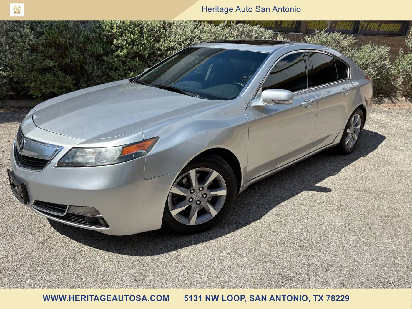 2012 Acura TL Technology Package — Sedan — 167,368 mi — San Antonio, TX