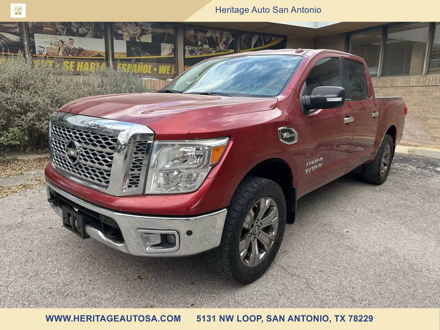 2017 Nissan Titan SV — Pickup Truck — 122,183 mi — San Antonio, TX