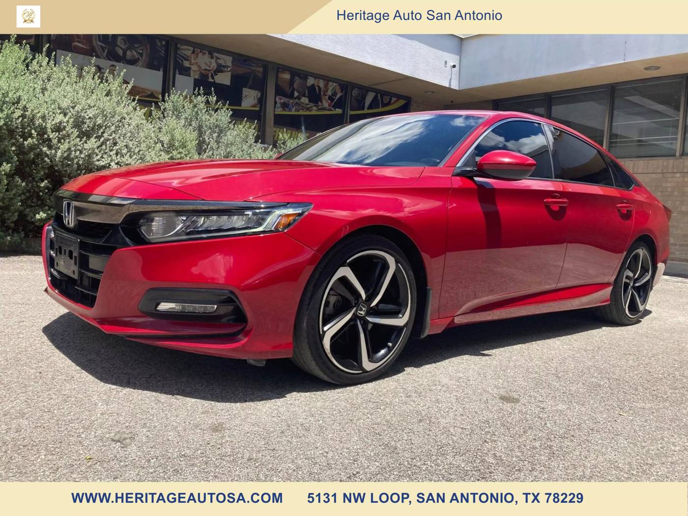 2019 Honda Accord Sport — Sedan — 104,574 mi — San Antonio, TX