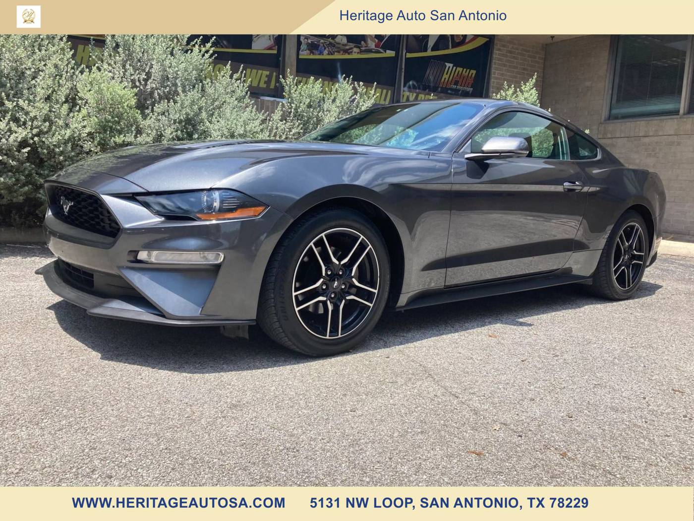 2018 Ford Mustang EcoBoost Premium — Coupe — 104,094 mi — San Antonio, TX