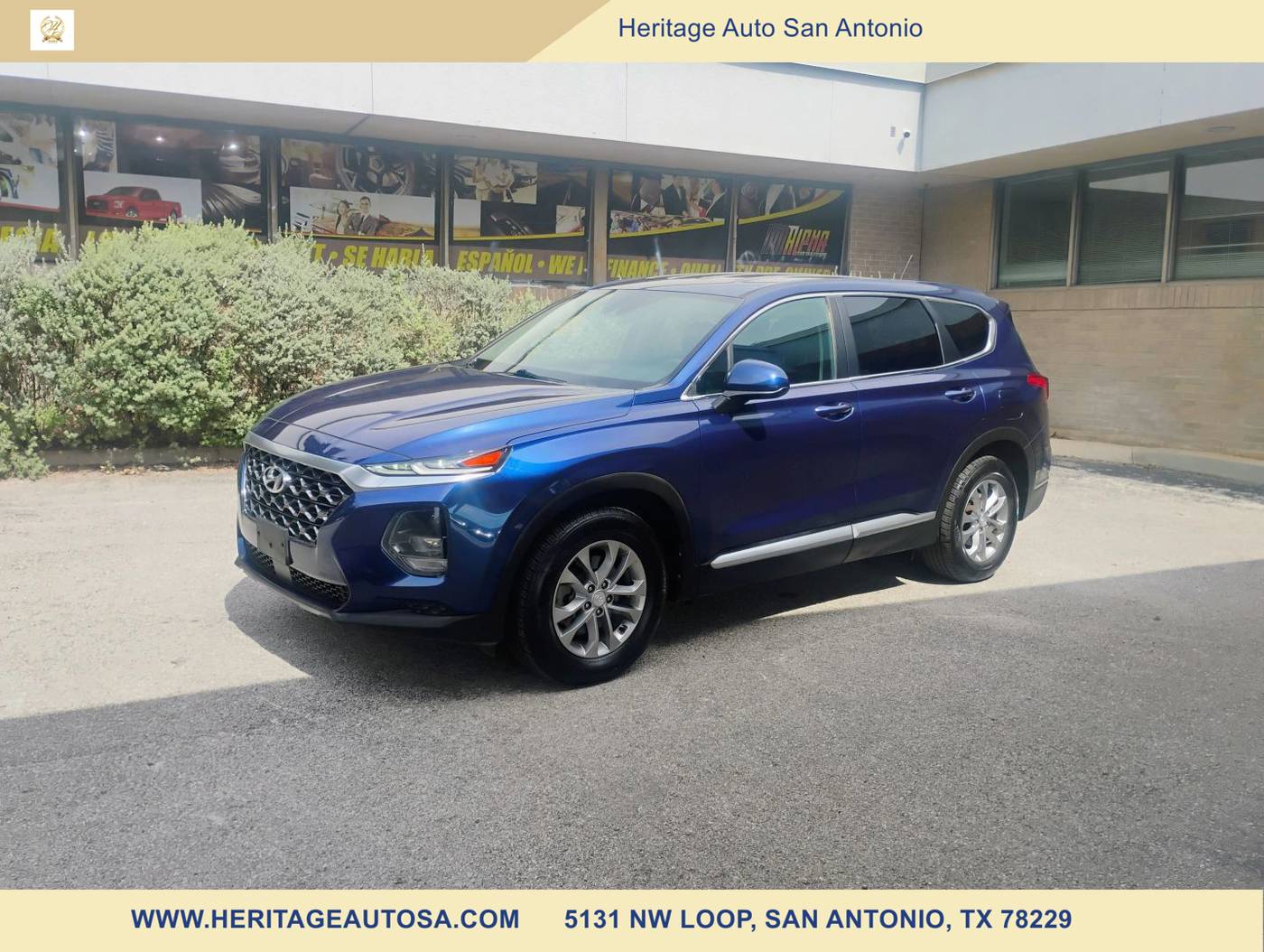 2020 Hyundai Santa Fe SE — SUV — 127,871 mi — San Antonio, TX
