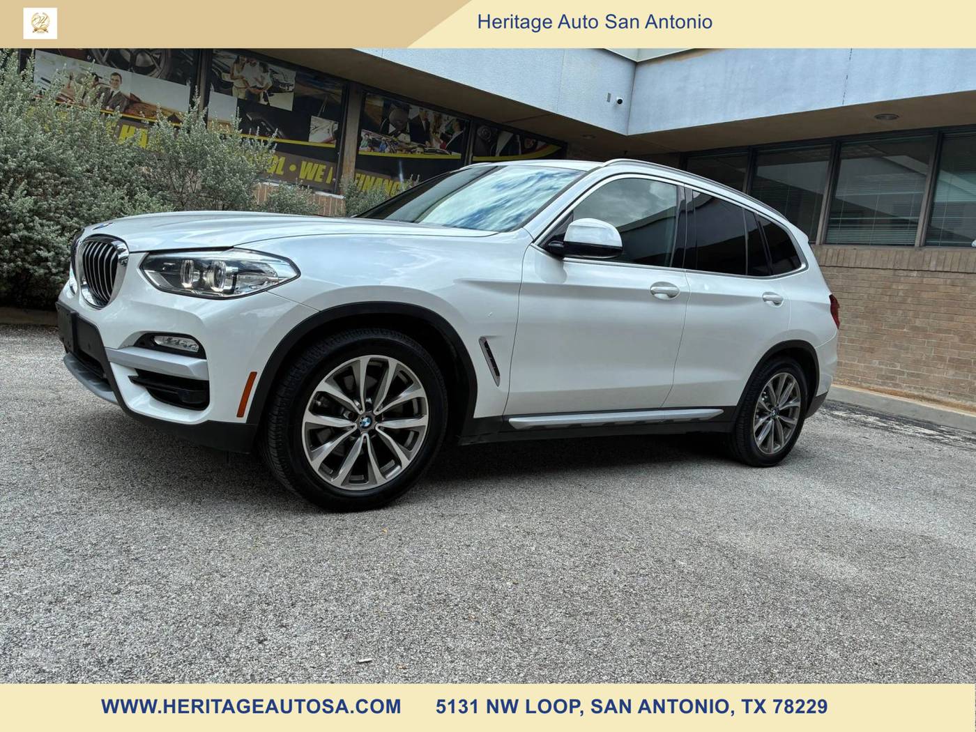 2019 BMW X3 30i — SUV — 113,552 mi — San Antonio, TX