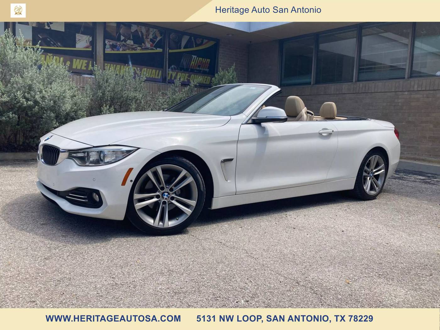 2016 BMW 4 Series 428i — Convertible — 92,133 mi — San Antonio, TX