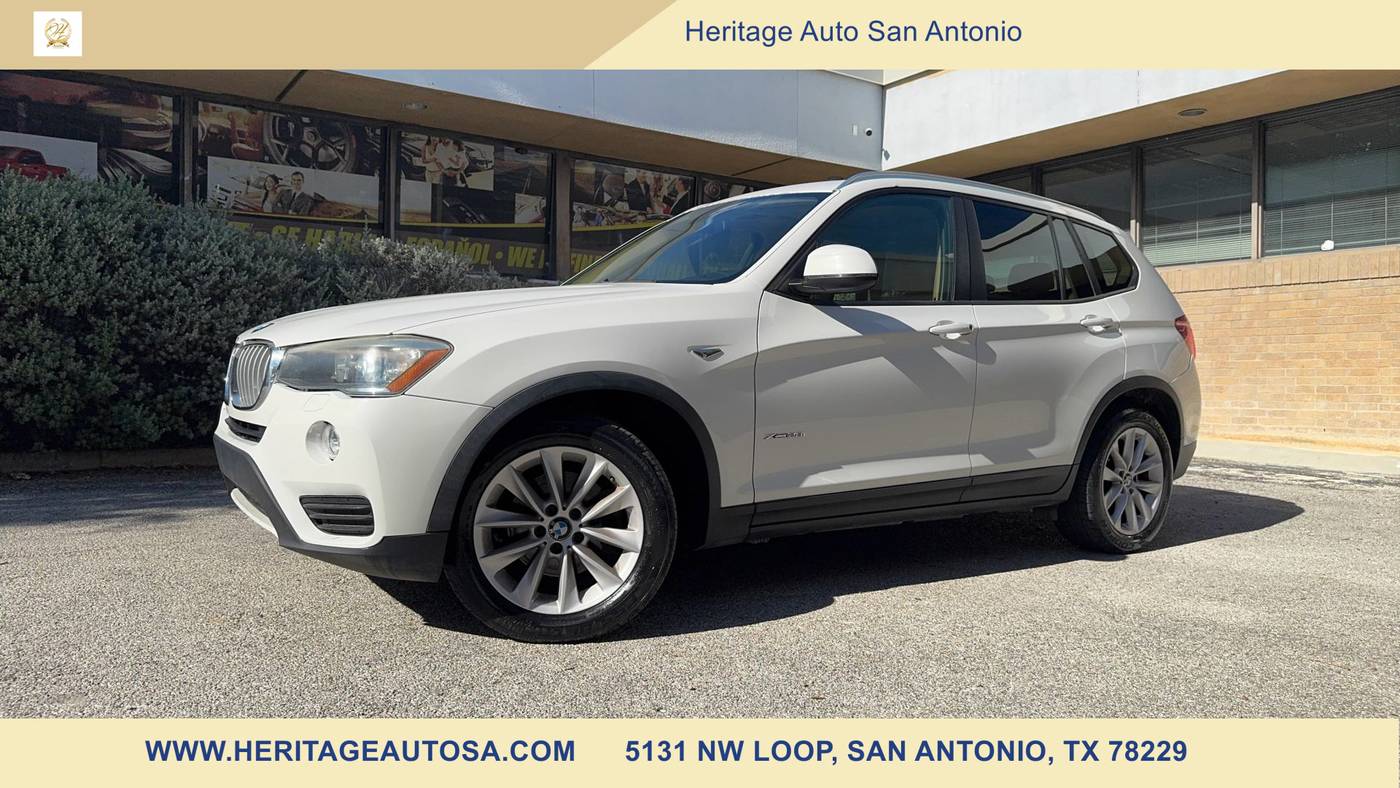 2015 BMW X3 28i — SUV — 89,280 mi — San Antonio, TX