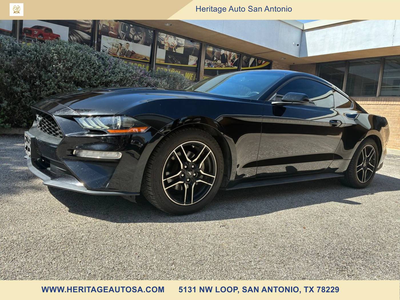 2019 Ford Mustang EcoBoost — Coupe — 91,715 mi — San Antonio, TX