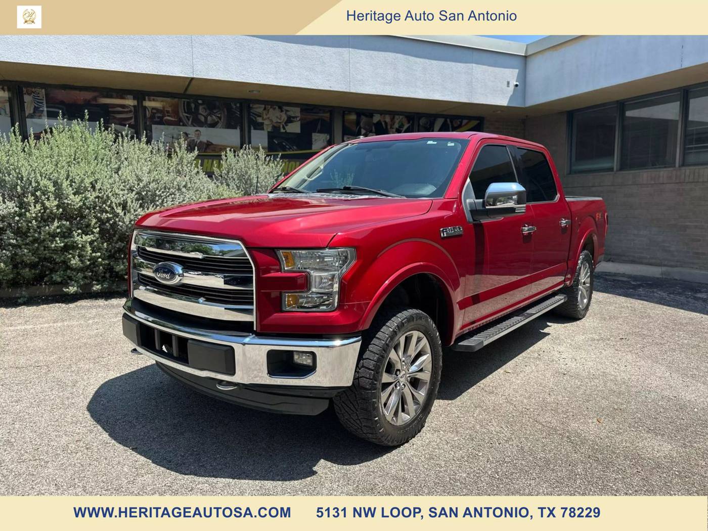 2016 Ford F-150 Lariat — Pickup Truck — 104,846 mi — San Antonio, TX