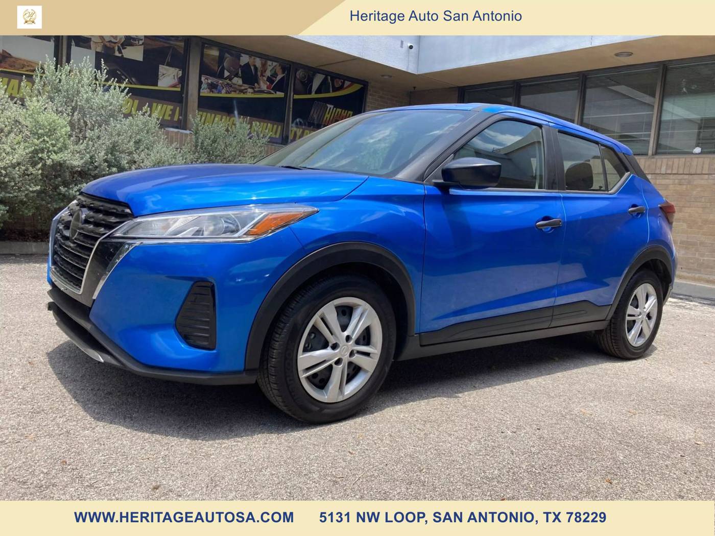 2021 Nissan Kicks S — SUV — 56,312 mi — San Antonio, TX