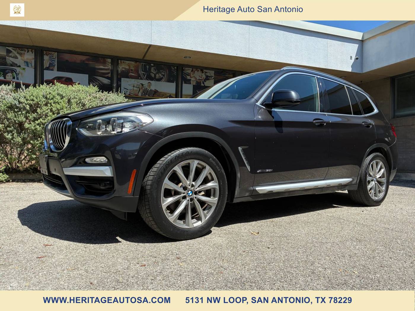 2018 BMW X3 30i — SUV — 66,611 mi — San Antonio, TX