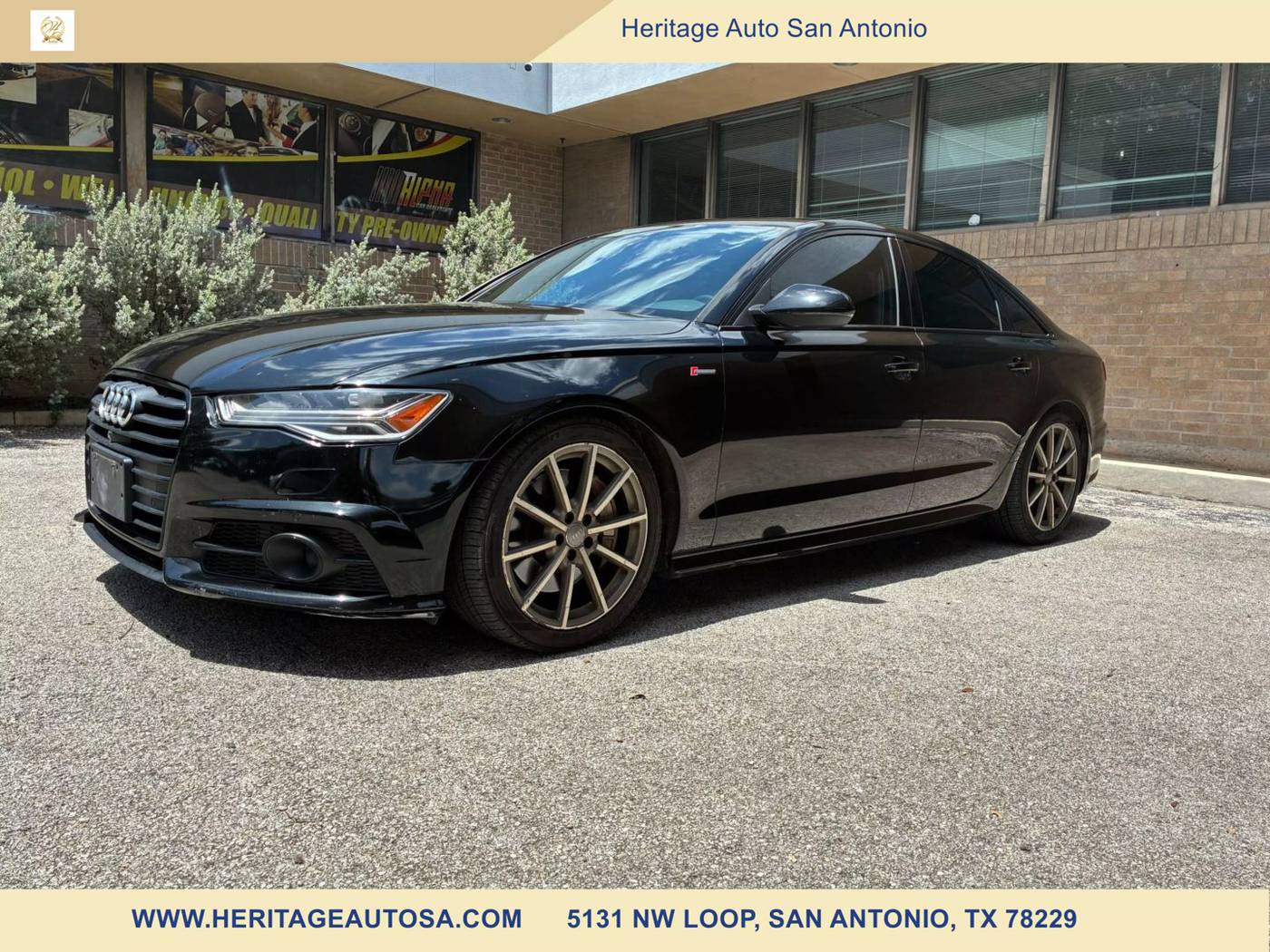 2016 Audi A6 Premium Plus — Sedan — 101,952 mi — San Antonio, TX