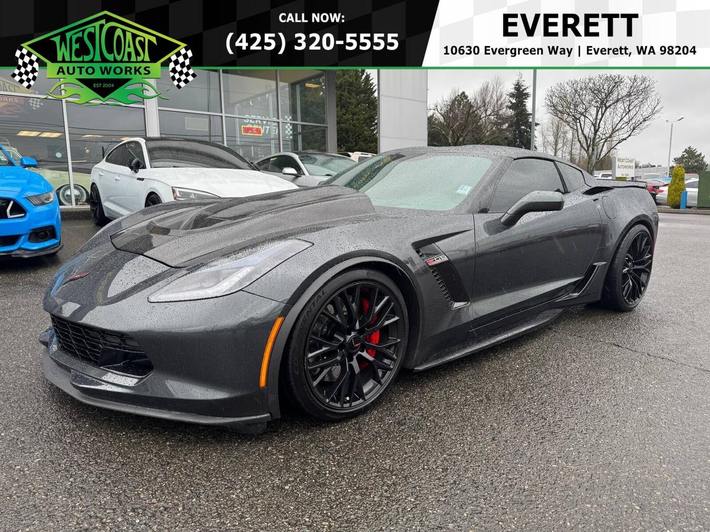 2018 Chevrolet Corvette Z06 1LZ — Coupe — 22,996 mi — Everett, WA