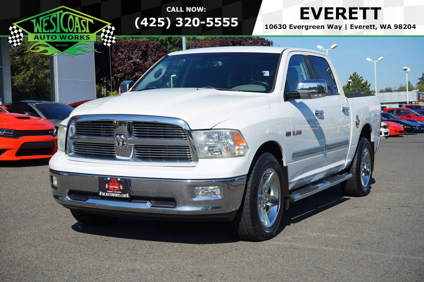 2010 Dodge Ram 1500 SLT — Pickup Truck — 68,901 mi — Everett, WA