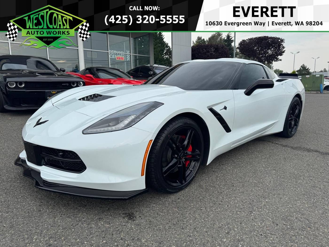 2016 Chevrolet Corvette 2LT — Coupe — 66,200 mi — Everett, WA