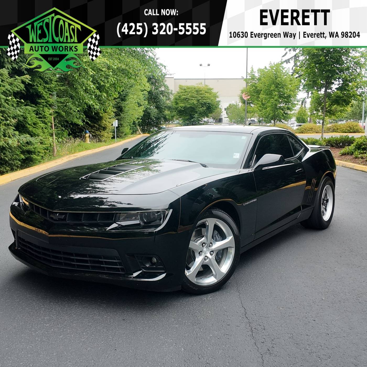 2014 Chevrolet Camaro 1SS — Coupe — 22,915 mi — Everett, WA