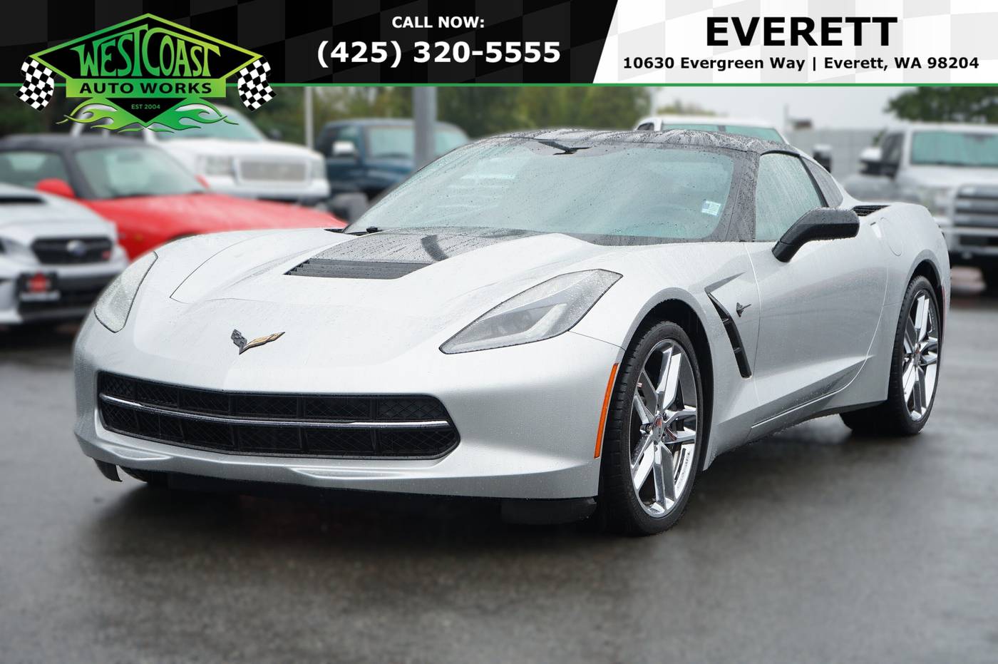 2016 Chevrolet Corvette Z51 1LT — Coupe — 68,188 mi — Everett, WA