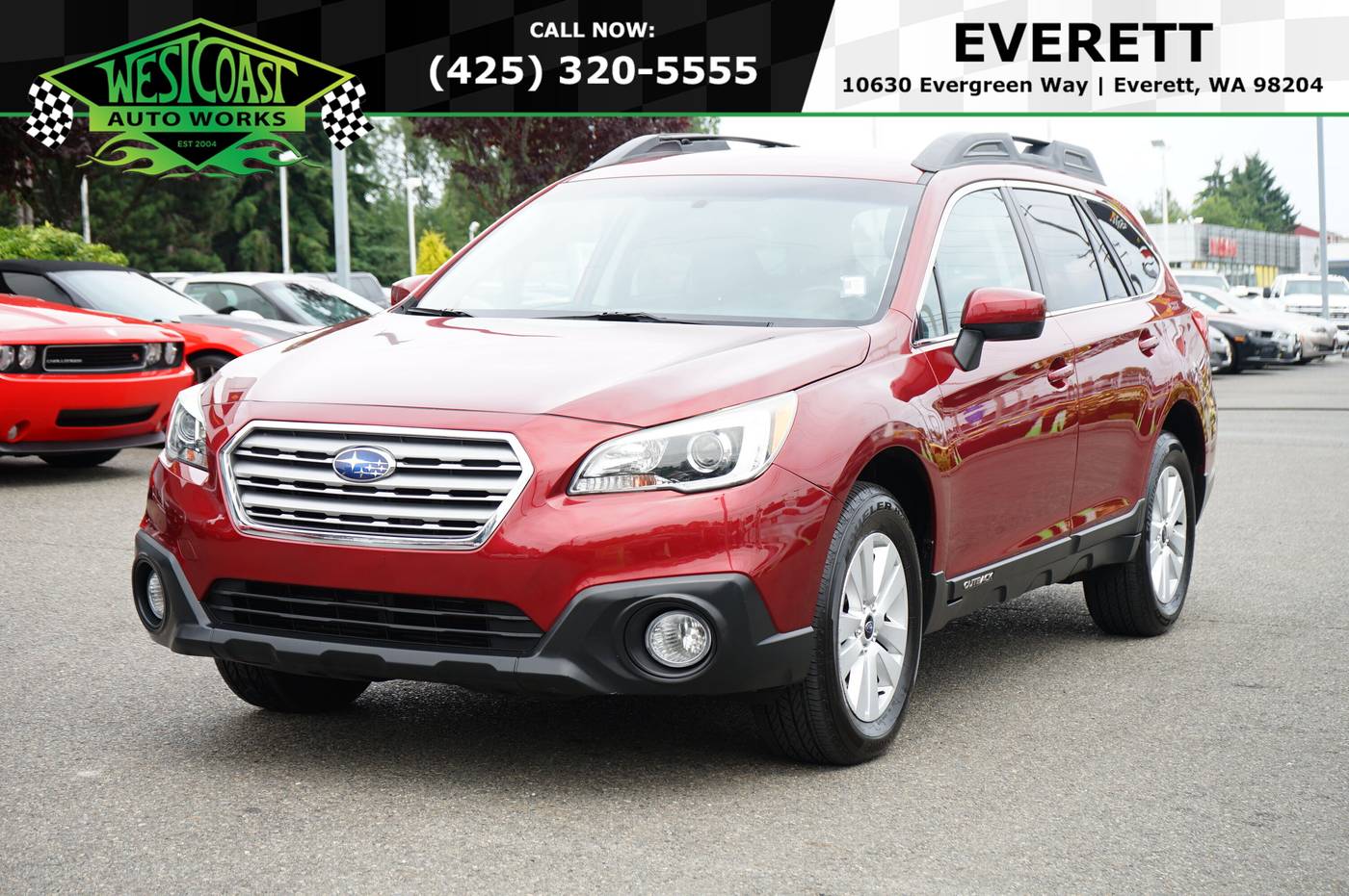 2016 Subaru Outback 2.5i Premium — SUV — 61,527 mi — Everett, WA