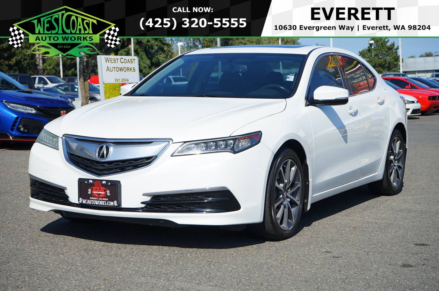 2016 Acura TLX Base — Sedan — 75,649 mi — Everett, WA