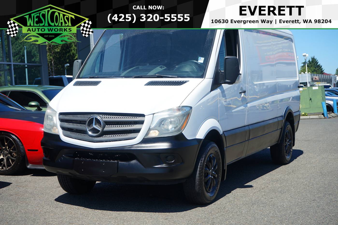 2017 Mercedes-Benz Sprinter Cargo Van 2500 Worker — Cargo Van — 96,301 mi — Everett, WA