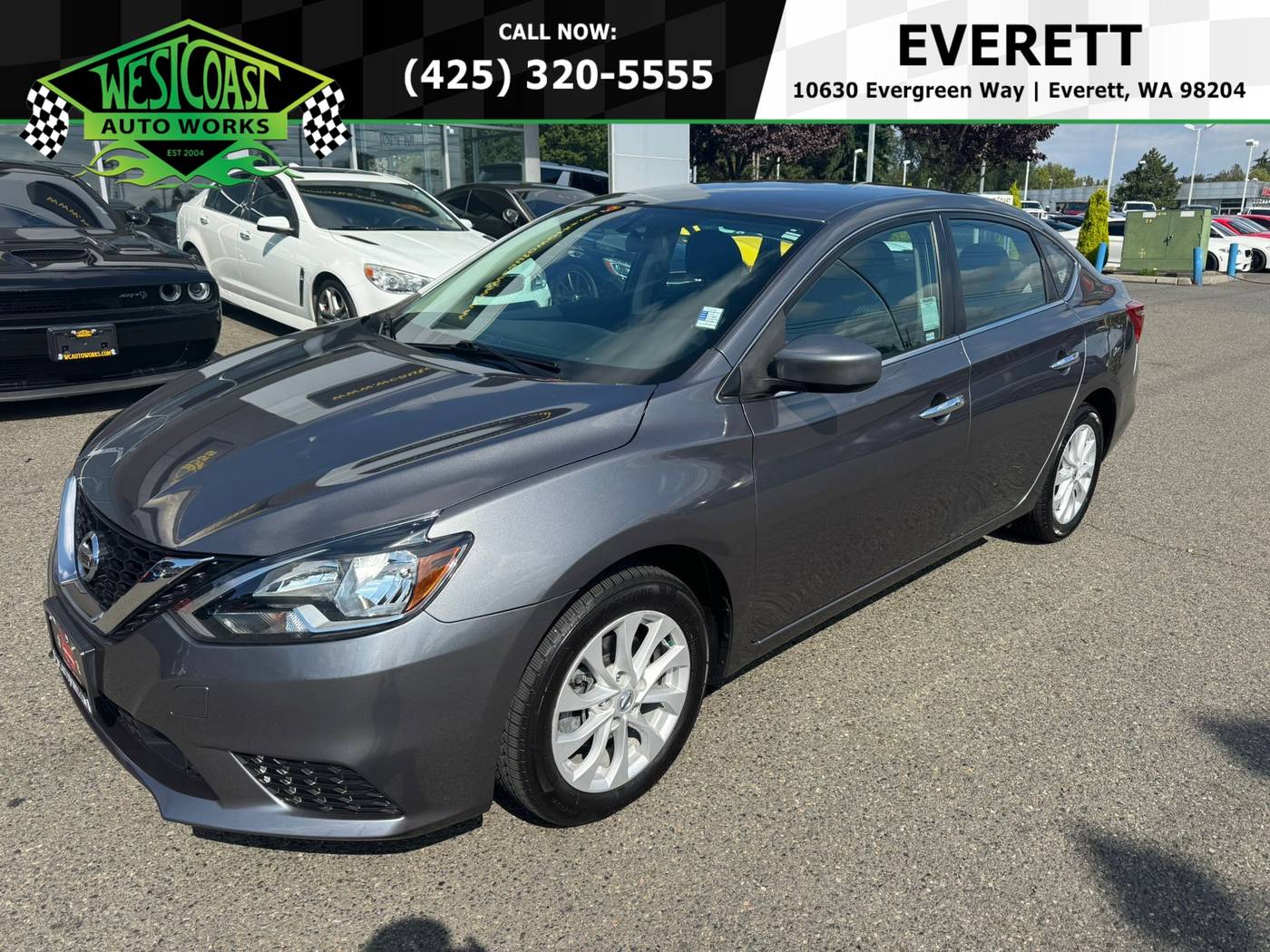 2018 Nissan Sentra SV — Sedan — 41,427 mi — Everett, WA