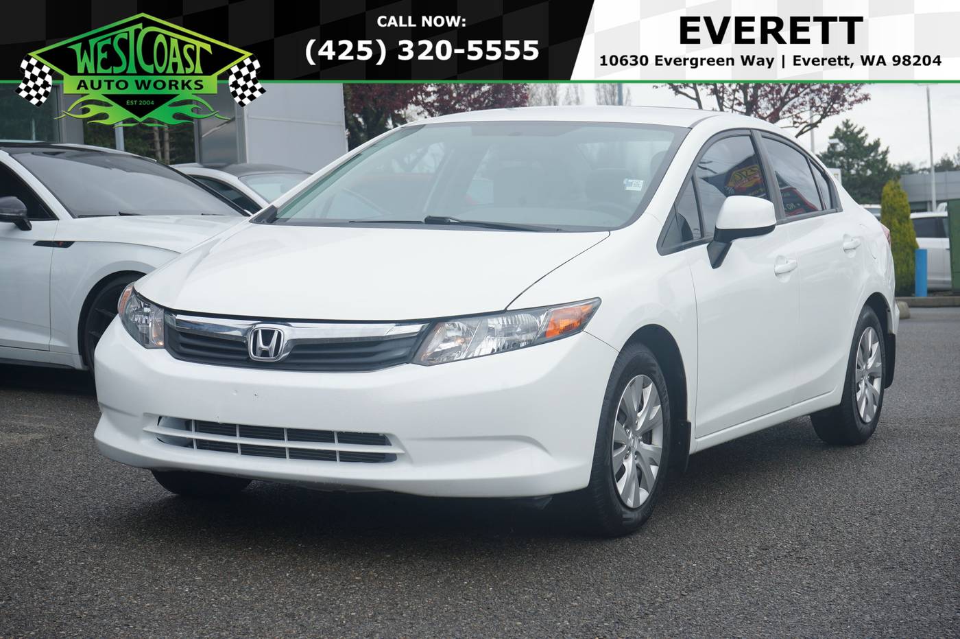 2012 Honda Civic LX — Sedan — 51,126 mi — Everett, WA