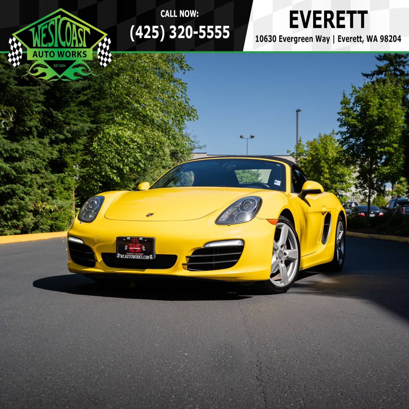 2016 Porsche Boxster Standard — Convertible — 142,726 mi — Everett, WA