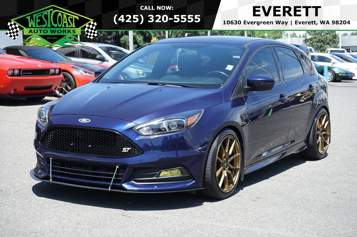 2017 Ford Focus ST — Hatchback — 54,472 mi — Everett, WA