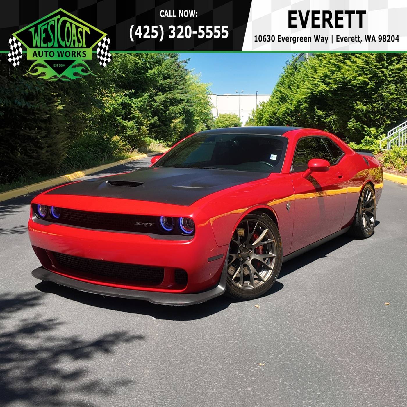 2015 Dodge Challenger SRT Hellcat — Coupe — 34,906 mi — Everett, WA