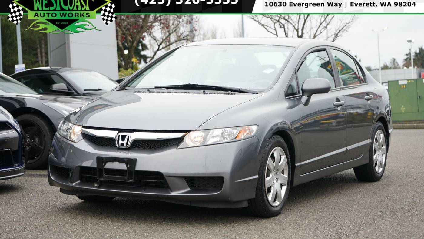 2010 Honda Civic LX — Sedan — 90,573 mi — Everett, WA