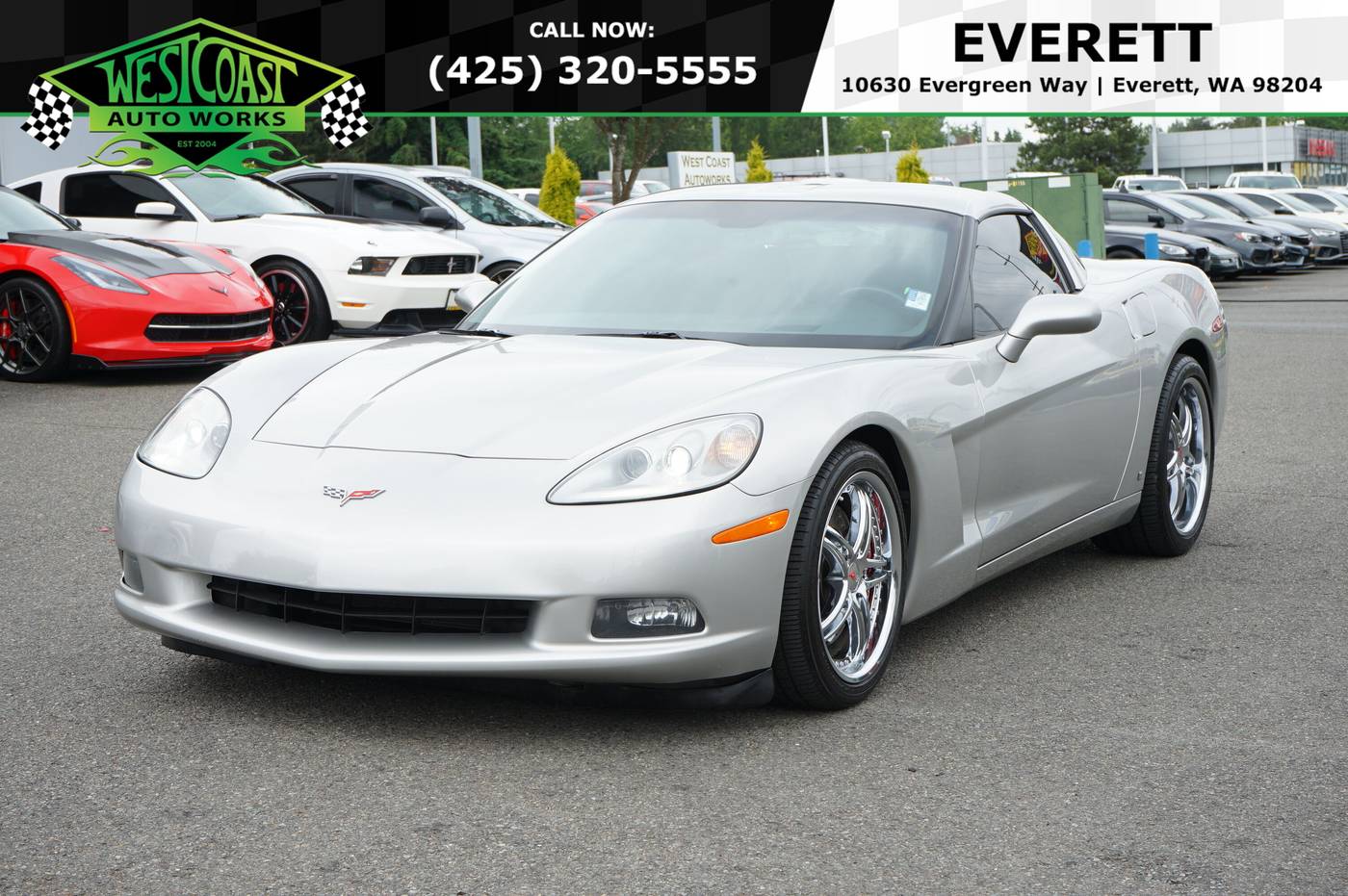 2008 Chevrolet Corvette Base — Coupe — 78,155 mi — Everett, WA