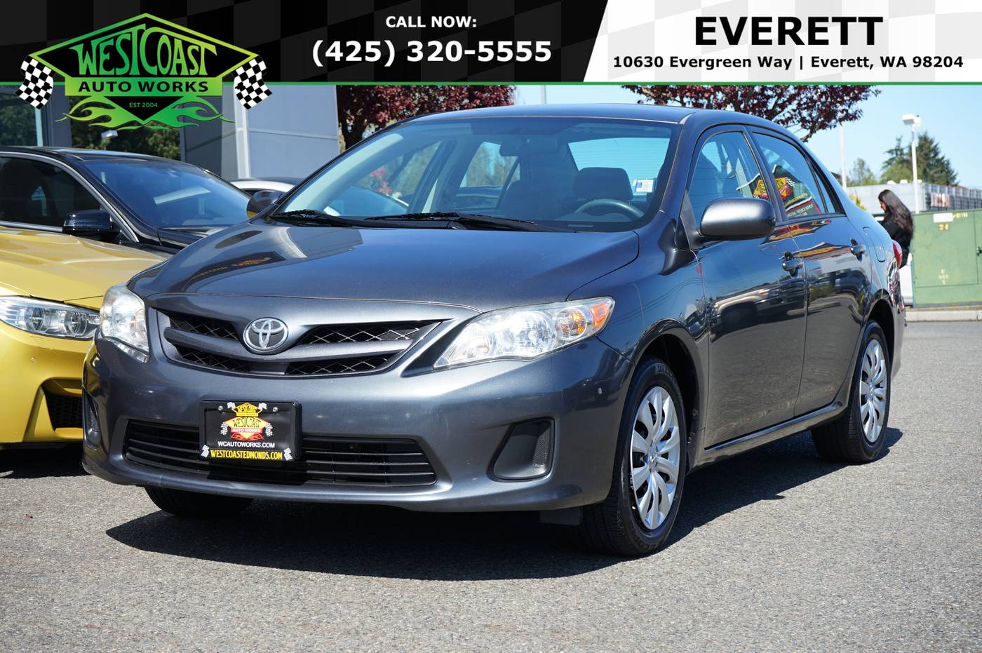 2012 Toyota Corolla LE — Sedan — 78,603 mi — Everett, WA
