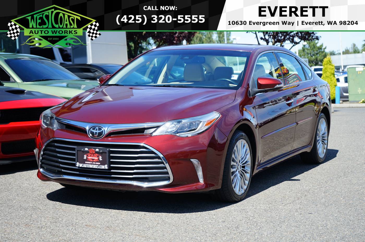 2016 Toyota Avalon Limited — Sedan — 30,849 mi — Everett, WA