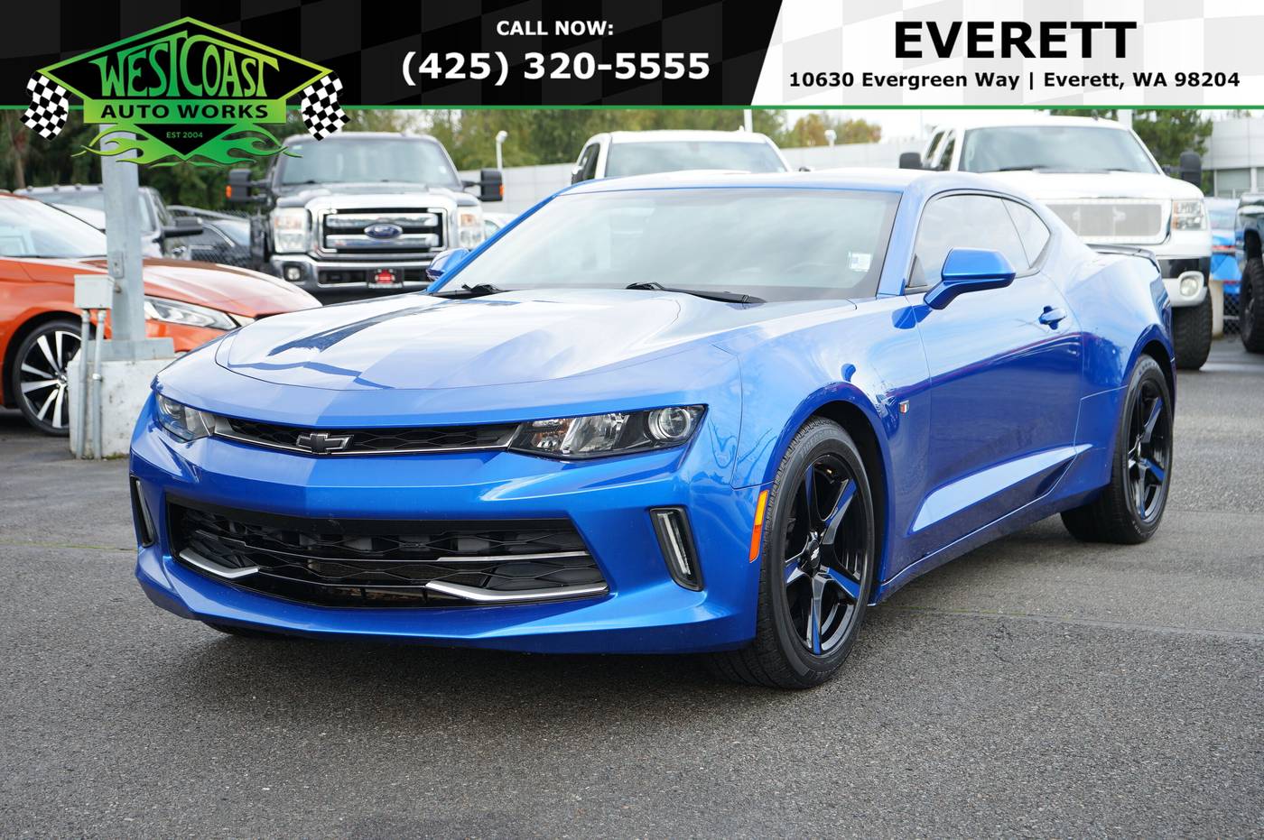2016 Chevrolet Camaro 1LT — Coupe — 108,251 mi — Everett, WA