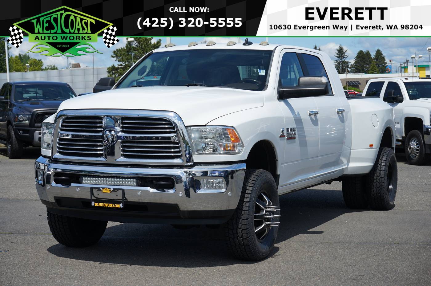 2017 Ram 3500 Big Horn — Pickup Truck — 74,347 mi — Everett, WA