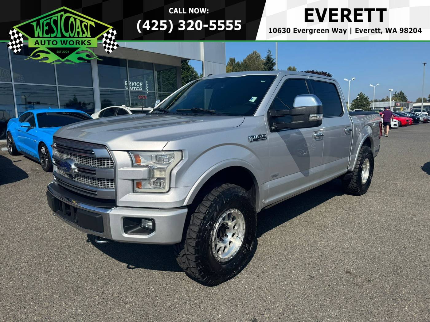 2015 Ford F-150 Platinum — Pickup Truck — 126,647 mi — Everett, WA
