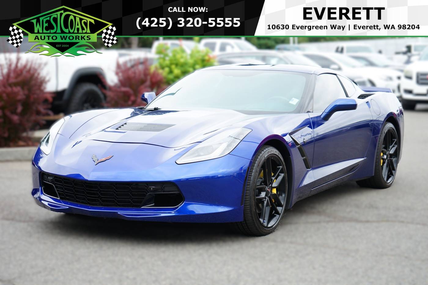 2017 Chevrolet Corvette 2LT — Coupe — 65,773 mi — Everett, WA