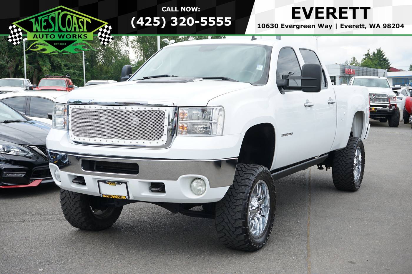 2012 GMC Sierra 2500HD SLE — Pickup Truck — 91,574 mi — Everett, WA