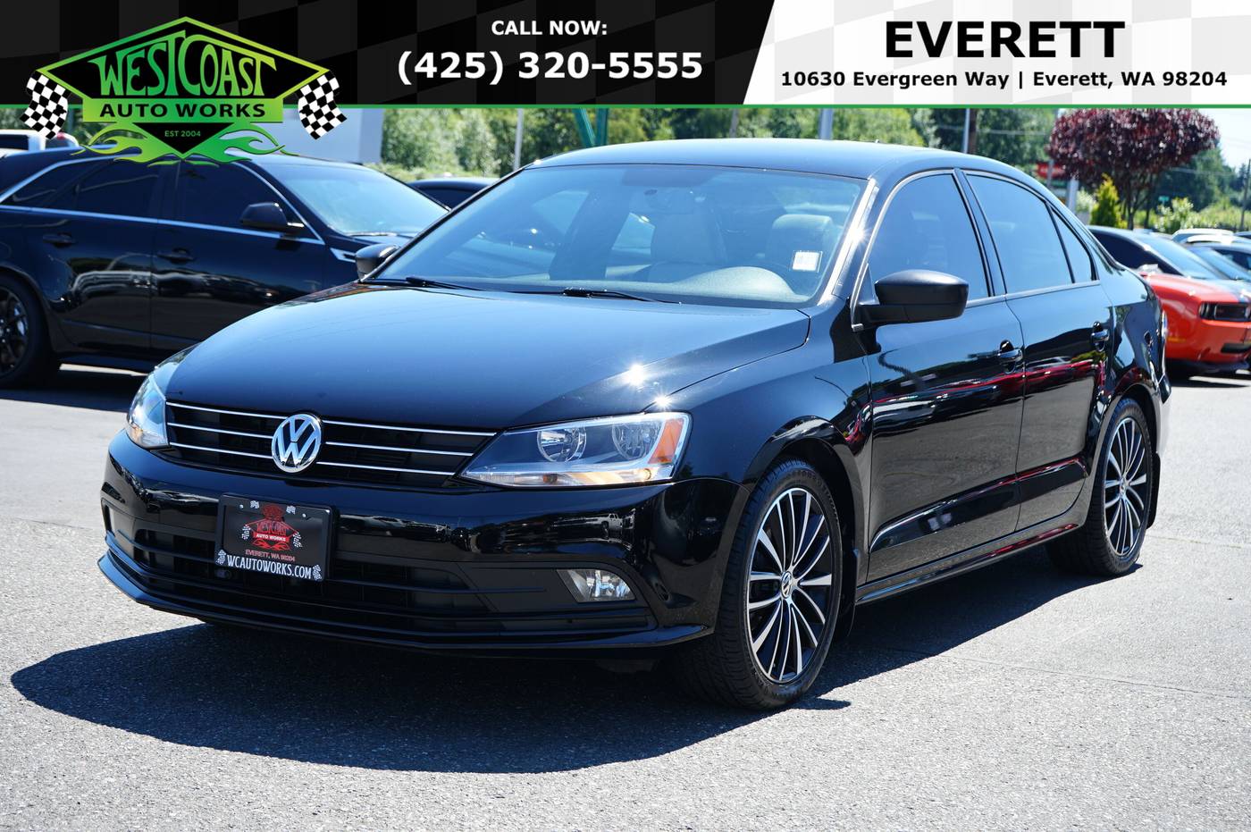2016 Volkswagen Jetta 1.8T Sport — Sedan — 75,003 mi — Everett, WA