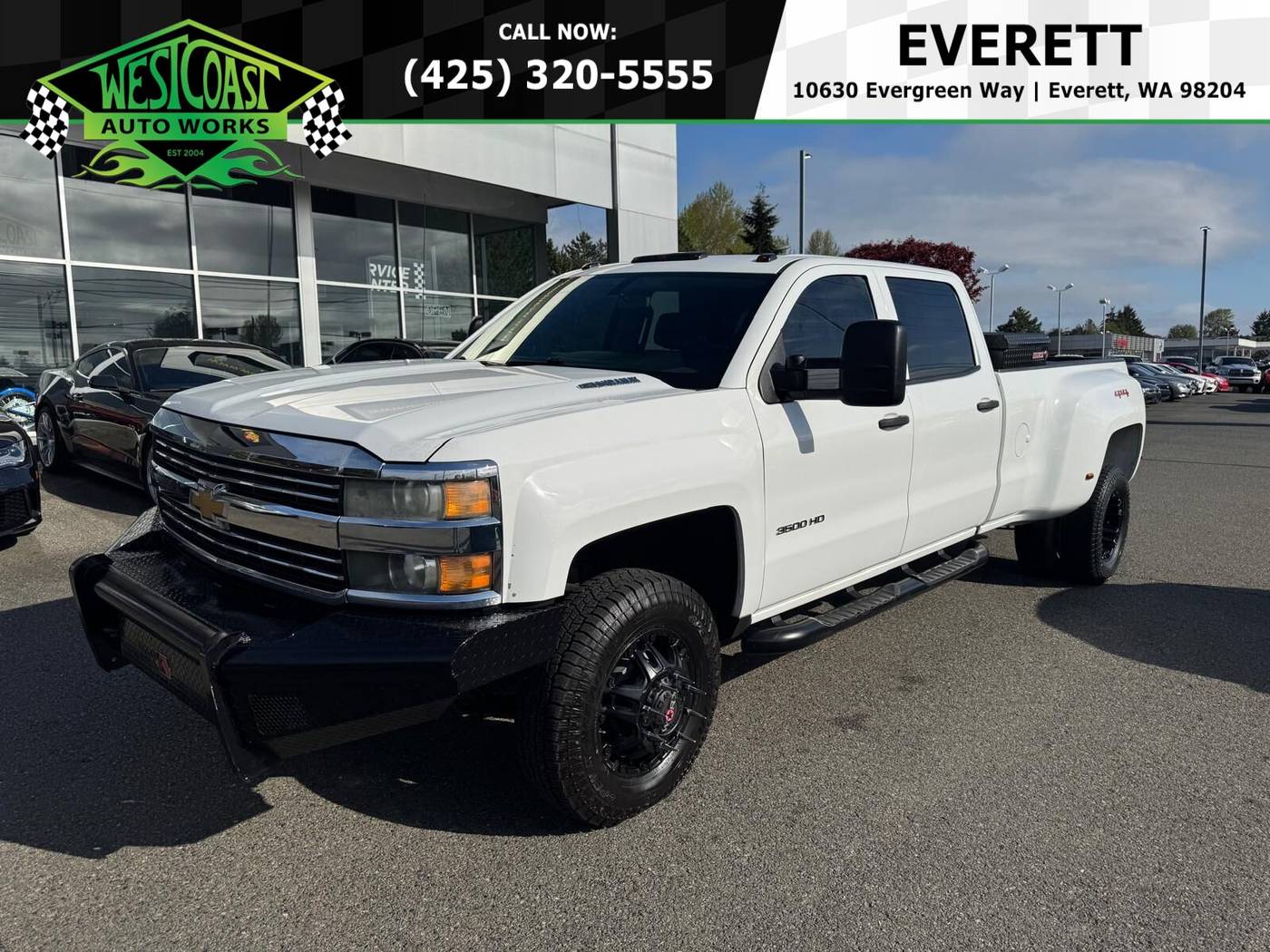 2015 Chevrolet Silverado 3500HD WT — Pickup Truck — 163,695 mi — Everett, WA