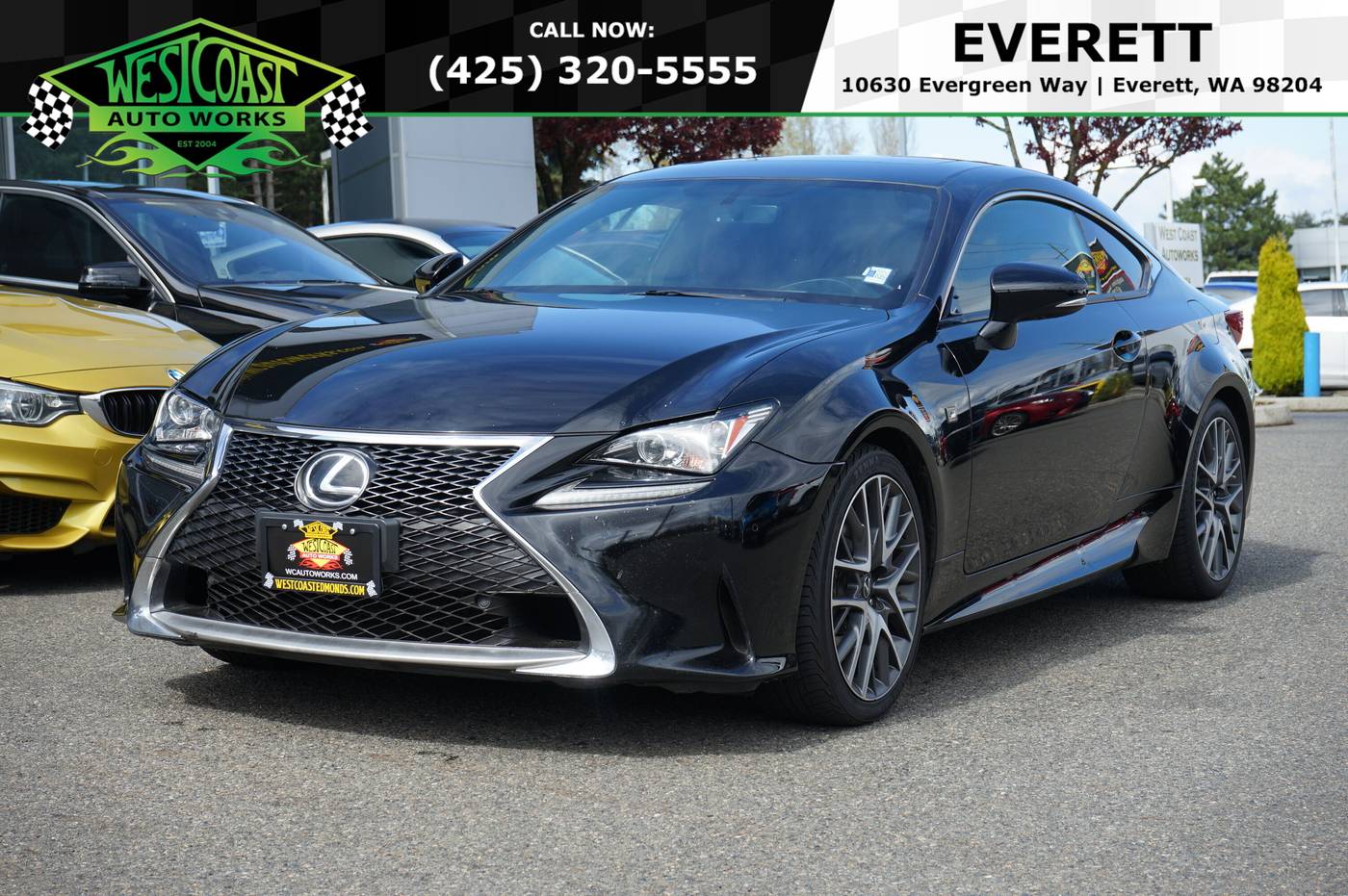 2016 Lexus RC RC 200t — Coupe — 121,765 mi — Everett, WA
