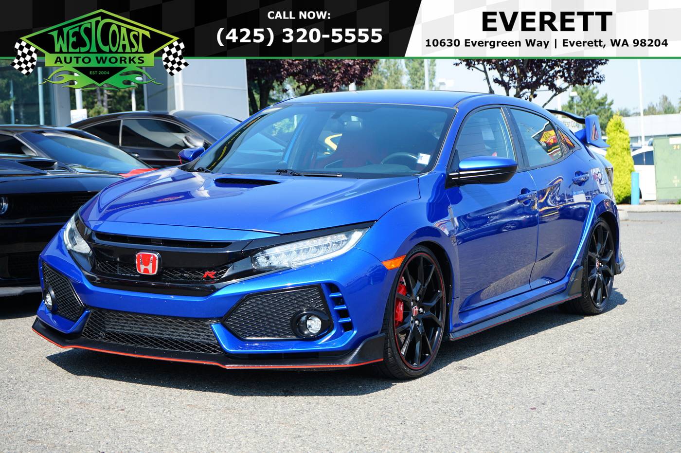 2019 Honda Civic Type R — Hatchback — 37,946 mi — Everett, WA