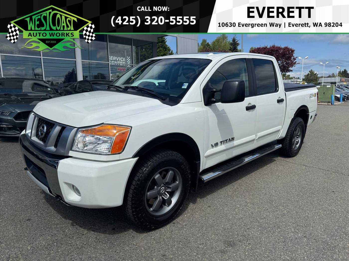 2015 Nissan Titan PRO-4X — Pickup Truck — 42,610 mi — Everett, WA