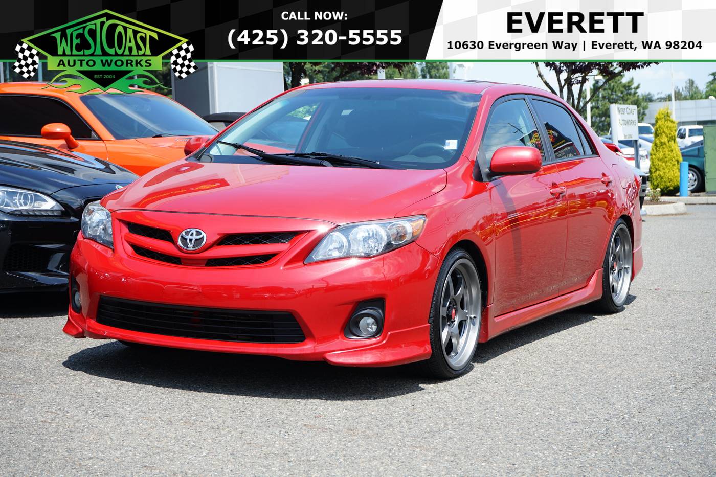 2013 Toyota Corolla S — Sedan — 107,673 mi — Everett, WA