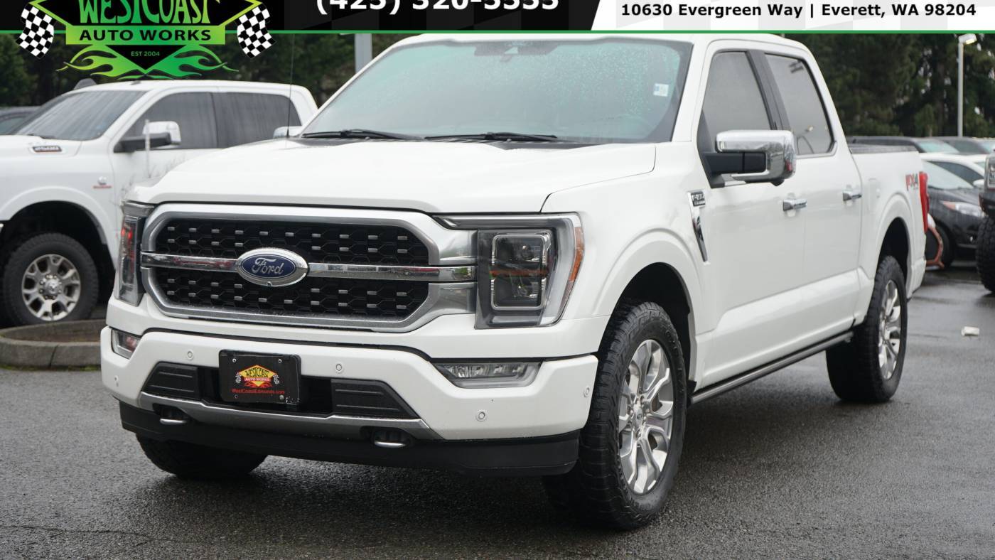 2021 Ford F-150 Platinum — Pickup Truck — 138,496 mi — Everett, WA